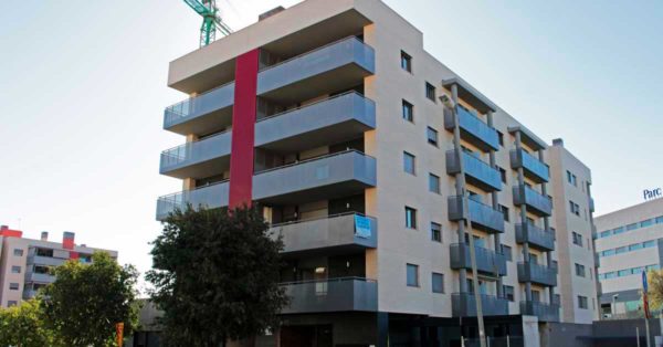 Glazed Aluminium Enclosures In The Sant Boi De Llobregat Housing Development.