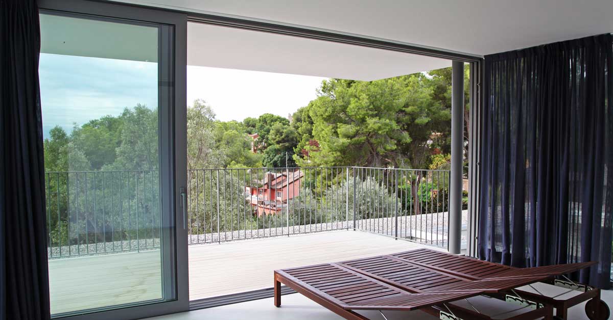 Fusteria D'alumini I Vidre En Habitatge Exclusiu A Castelldefels
