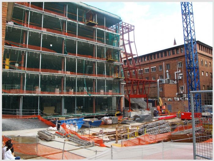 Construction Of The New Chemical Institute Of Sarrià