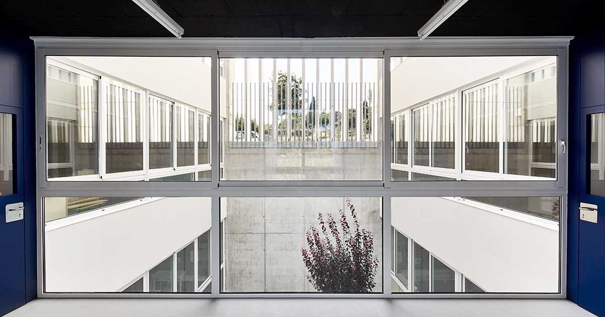 Aluminium Enclosures At The New Sant Vicenç De Montalt Education Centre