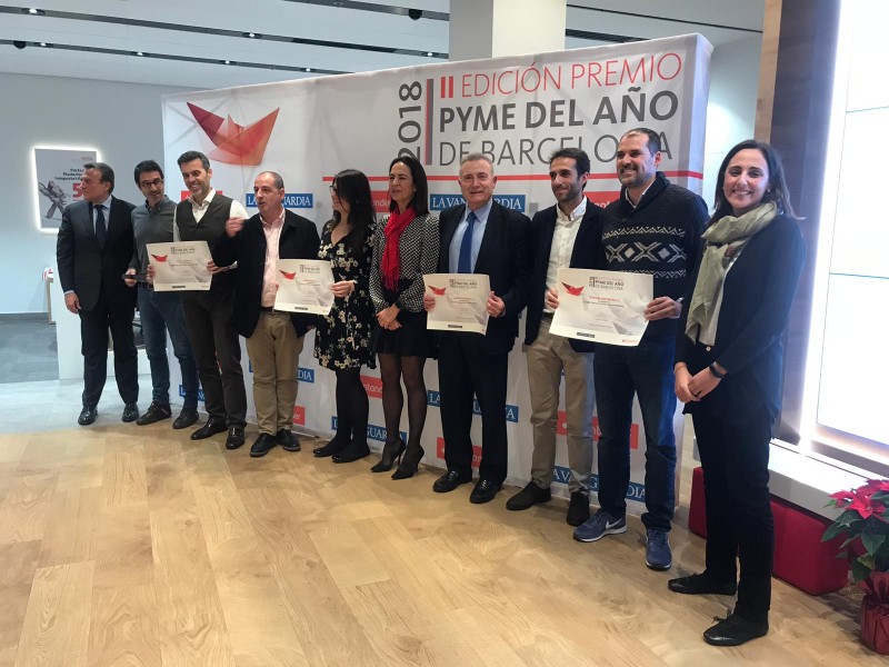 Mention Spéciale Pour GARCIA FAURA à L’occasion Des Prix PYME 2018 Barcelone