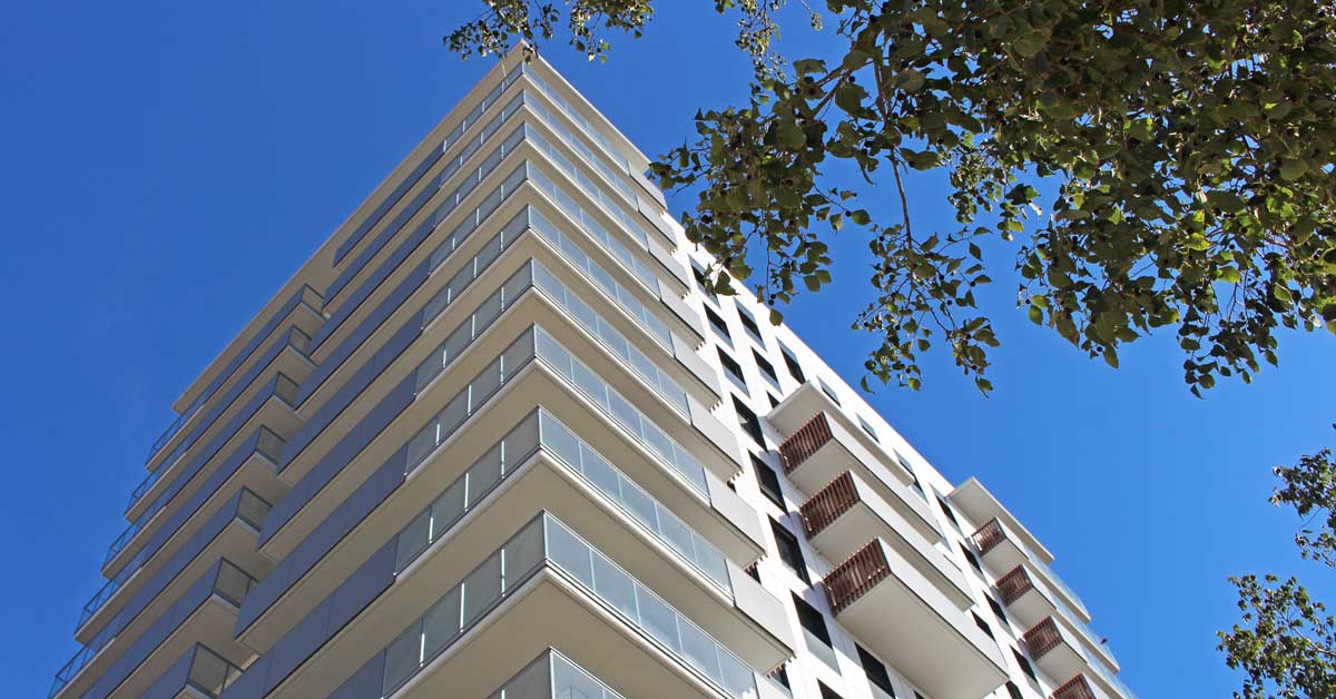 Development Of Facades And Aluminum Enclosures For A Tower Of 55 Newly Built Homes In L'Hospitalet De Llobregat (Barcelona).