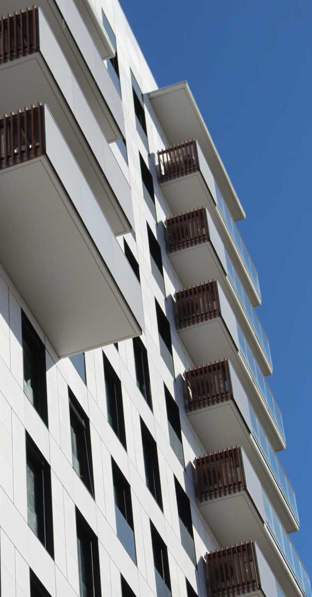 Development Of Facades And Aluminum Enclosures For A Tower Of 55 Newly Built Homes In L'Hospitalet De Llobregat (Barcelona).