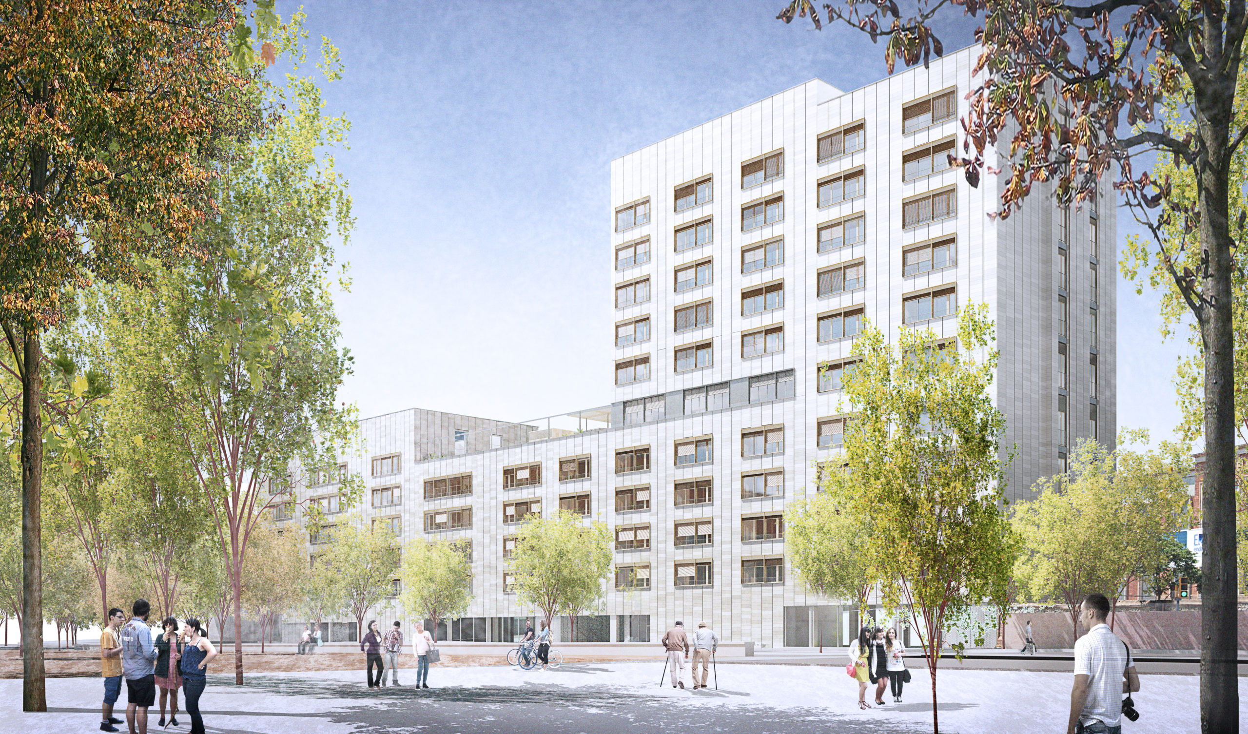 GARCIA FAURA Enclosures For An Important Social Housing Complex In Barcelona